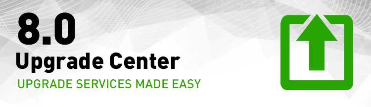 Upgrade Center 8.0
